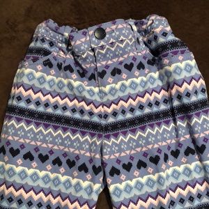 Place girl’s patterned pants size 10